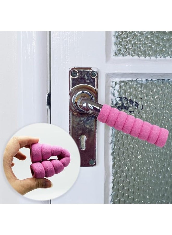 Door Handle Cover 6 Pack Soft Foam Door Handle Protectors for Kids, Child Safety Handle with 5 Colors - Image 5